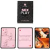 Jeu secret de cartes à jouer sexuellement