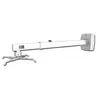 Approx APPSV03P - Support - pour projecteur - acier - blanc - montable sur mur