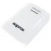 Approx - Banque d'alimentation - 7800 mAh - 2 connecteurs de sortie (USB) - sur le câble : Micro-USB - blanc