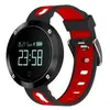 reloj billow sport watch xs30 hr black-red