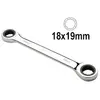 13490 cle avec cliquet 17X19MM - JBM