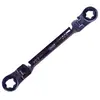 JBM - 10528 clés torx combinées articulées E10XE12