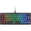 Mars Gaming Clavier Mécanique 60% RGB MKMINIPRO Hot-Swap Switch Bleu Français Noir
