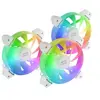 Mars Gaming MF-3A Boitier PC Ventilateur 12 cm Blanc 3 pièce(s)