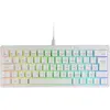 Mars Gaming Clavier Mécanique 60% RGB MKMINIPRO Hot-Swap Switch Marron Français Blanc