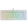Mars Gaming MKMINIPRO clavier Gaming USB Français Blanc MKMINIPROWYFR