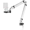 MARSGAMING Microphone de Studio Professionnel MMIC-XT Blanc Haute Définition 192Khz ARGB