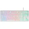 MARS GAMING Clavier TKL - H-Mech FRGB MK023 Anti-ghosting Blanc Langue Française