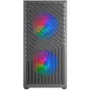 MARS GAMING Modèle : boitier mini tour micro atx mc-vortex rgb avec panneau vitré (noir) MCVORTEX
