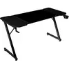 Mars Gaming MGD-X140 Table Ergonomique XXL Tapis Casque et Porte-gobelet 140x60cm Noir