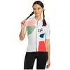 Femme Cyclisme maillot vélo manches courtes M2 Tulpen Siroko Blanc M