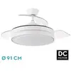 Fabrilamp Esparta DC Ventilateur de Plafond 3 Pales, Contrôle et Minut...