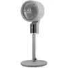Fabrilamp - Ventilateur sur pied gris persan/chrome de 50w 3vel regx33...