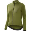 Maillot Spiuk Anatomic manche longue vert kaki femme - L