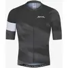 Maillot Spiuk Top Ten manche courte gris foncé noir - S