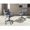 Angel Cerdá Chaise De Bureau Pivotante En Tissu Gris