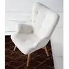 Angel Cerdá Fauteuil Rembourré En Tissu Capitonné