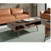 Angel Cerdà¡ Table basse de noyer 2021C, 120 x 60 x 43 cm. -
