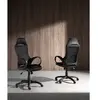 Angel Cerda Fauteuil de Bureau Ajustable Golaz 120-132cm Noir