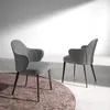 Angel Cerda - Chaise de salle à manger noir/gris - 60x63x83 cm OS