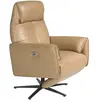 Angel Cerda Fauteuil relax pivotant en cuir Arena 5086C, 79 x 83 x 108 cm. -