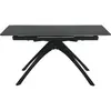 Drawer Table à manger extensible 6 à 8 personnes en céramique et métal 150-20
