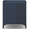 Desserte 2 portes OLIE coloris bleu marine