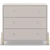 Commode 3 portes 97x80 cm