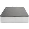 8 HEURES Sommier coffre 160x200 cm HYPNOS coloris blanc
