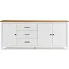 That's Casa Buffet en bois blanc 190x40 cm