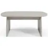 Table basse ovale