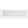 TEULAT Meuble TV 4 portes en bois L180cm - Blanc