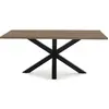 That's Casa Table rectangulaire avec pied en fer pour 6/8 personnes 180x76 cm