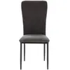 Chaise en tissu AURA coloris noir