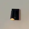 Milan Iluminación Milan Haul applique LED angulaire 1 lampe, noire