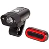 Pack feux avant et arrière Eltin Focus 400lum+40lum (x2) Noir TU L70-E12070