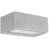Nemesis Aluminium - Applique Murale Extérieure 1 Lumière Gris IP44 - Leds-c4