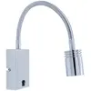 Leds-C4 Book - Lampe De Lecture Murale Réglable À 1 Ampoule Led, Chrome