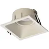 Mantra Iluminación Luminaire encastrable Comfort, angulaire, blanc mat