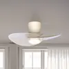 Plafonnier ventilateur abs blanc