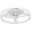 Mantra Iluminación Ventilateur de plafond LED Nature, CCT blanc