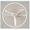 Mantra Iluminación Ventilateur plafond LED Nepal Mini app blanc