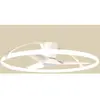 Ventilateur, Plafonnier led Ventilateur Nepal 75W Blanc en Metal, MANTRA