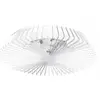 Mantra Iluminación Ventilateur de plafond Himalaya LED, App, télécommande, blanc