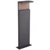Mantra Iluminación Borne lumineuse LED Ruka avec élément en bois, 60 cm