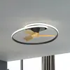 Mantra Iluminación Ventilateur de plafond LED Ocean noir/bois DC silen...