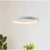 Mantra Iluminación Suspension LED Niseko II, télécommande, Ø 38 cm, bl...