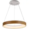 Mantra Iluminación Suspension LED Niseko II, télécommande, Ø 38cm coul...