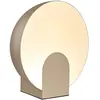 Mantra Iluminación Lampe de table LED Óculo, doré, Ø 20cm, métal, indi...