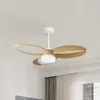 Mantra Iluminación Ventilateur de plafond LED Infinity décor bois DC s...